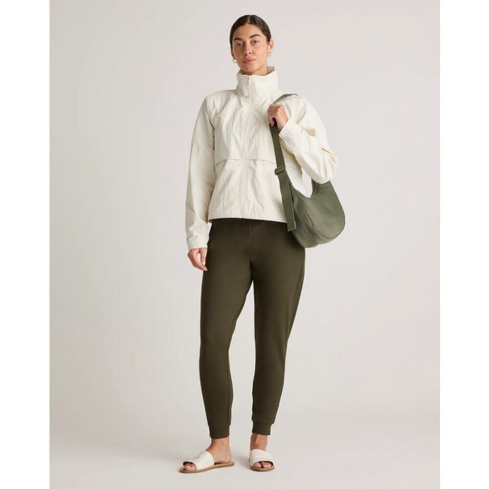 Quince Revive Nylon Shoulder Bag Green New - Picture 5 of 5